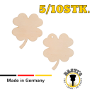 Kleeblatt aus Holz 2-10cm